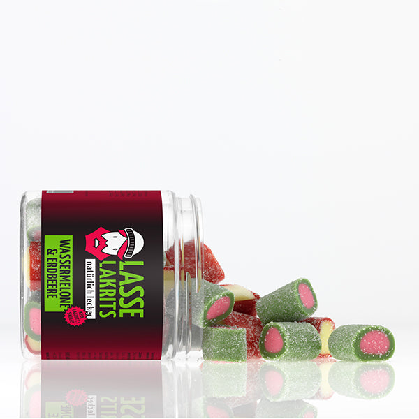 Dose Saure Wassermelone und Saure Erdbeere