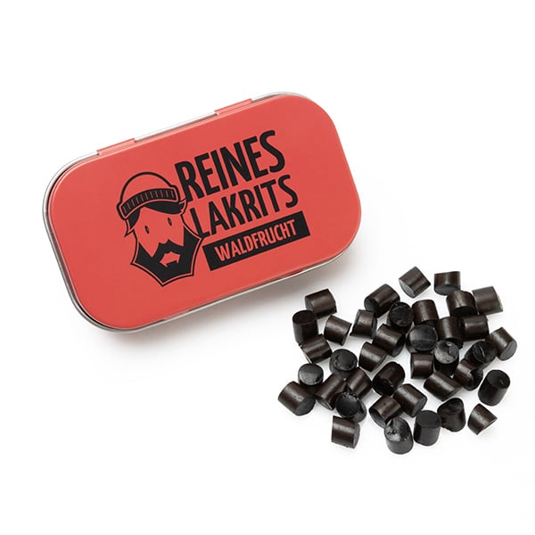 Can of Pure Liquorice Forest Fruit