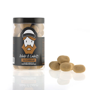 Schoko und Lakrits Salzschokolade