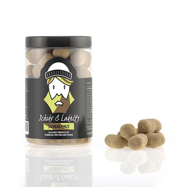 Schoko und Lakrits Salmiak Minze