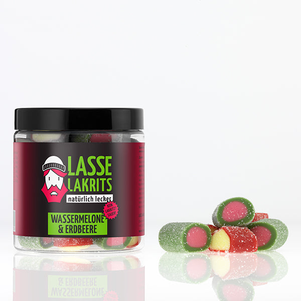 Dose Saure Wassermelone und Saure Erdbeere